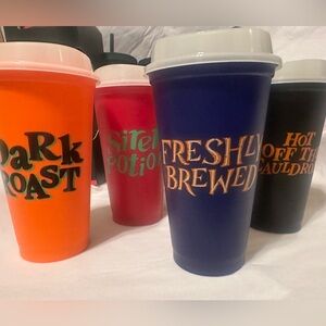 Colorful Halloween-Themed Glow in the dark Tumbler Set